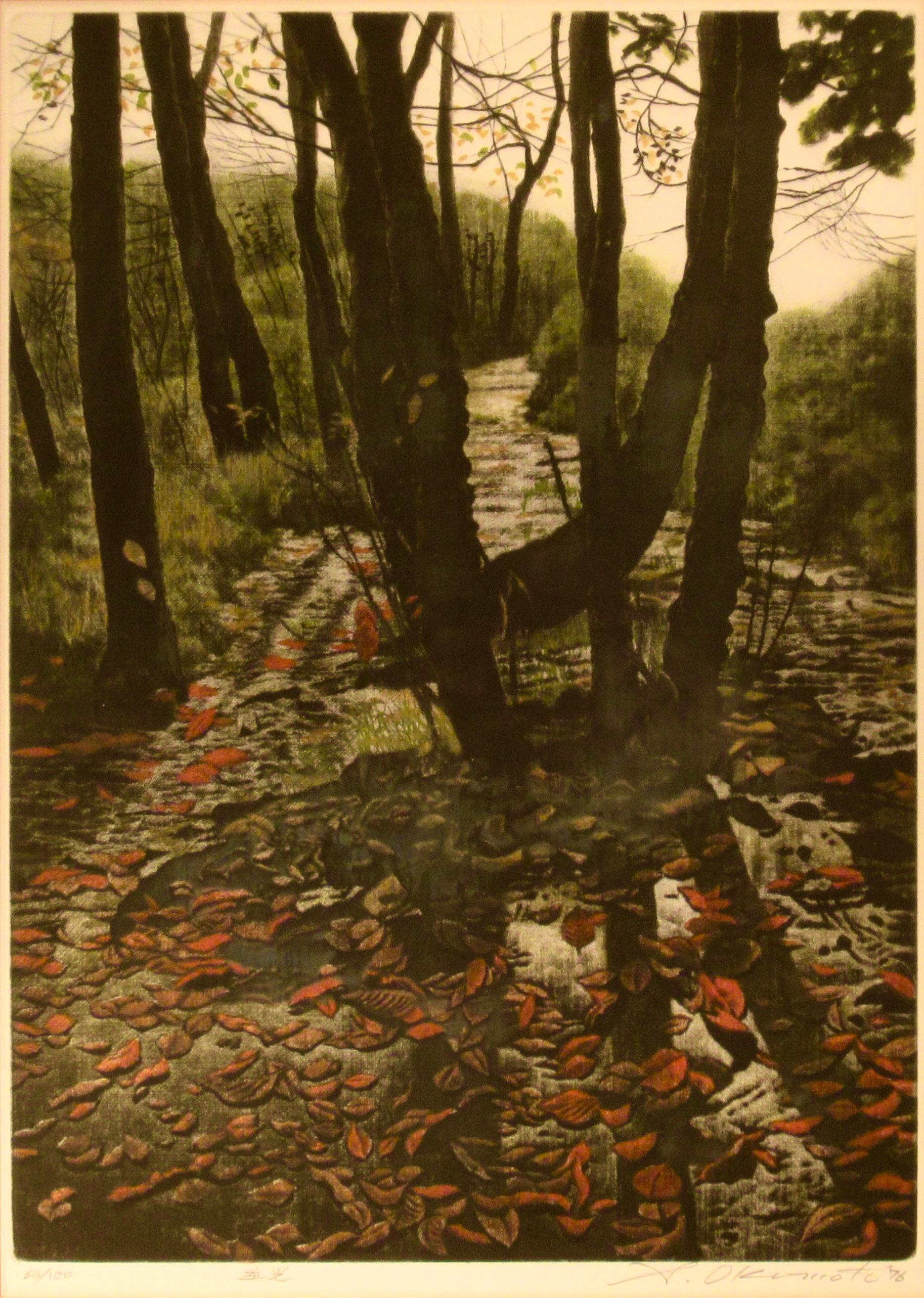 Facing the Sun, Gyakko - Print by Shogo Okamoto