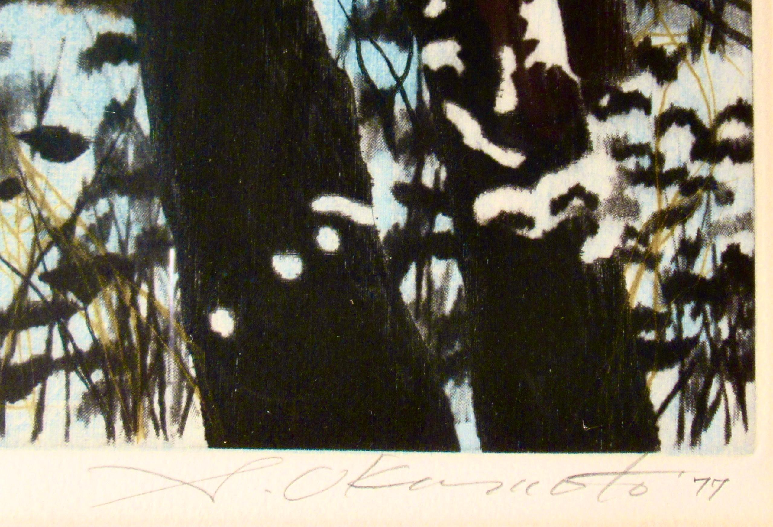 Flowers of the Rose Bush Under the Snow For Sale 1