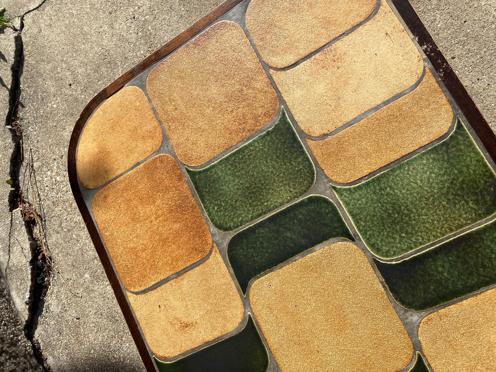 Table basse en céramique « Shogun » de Roger Capron, France, années 1960 Bon état à Paris, FR