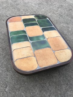 Table basse Shogun de Roger Capron, France, années 1960