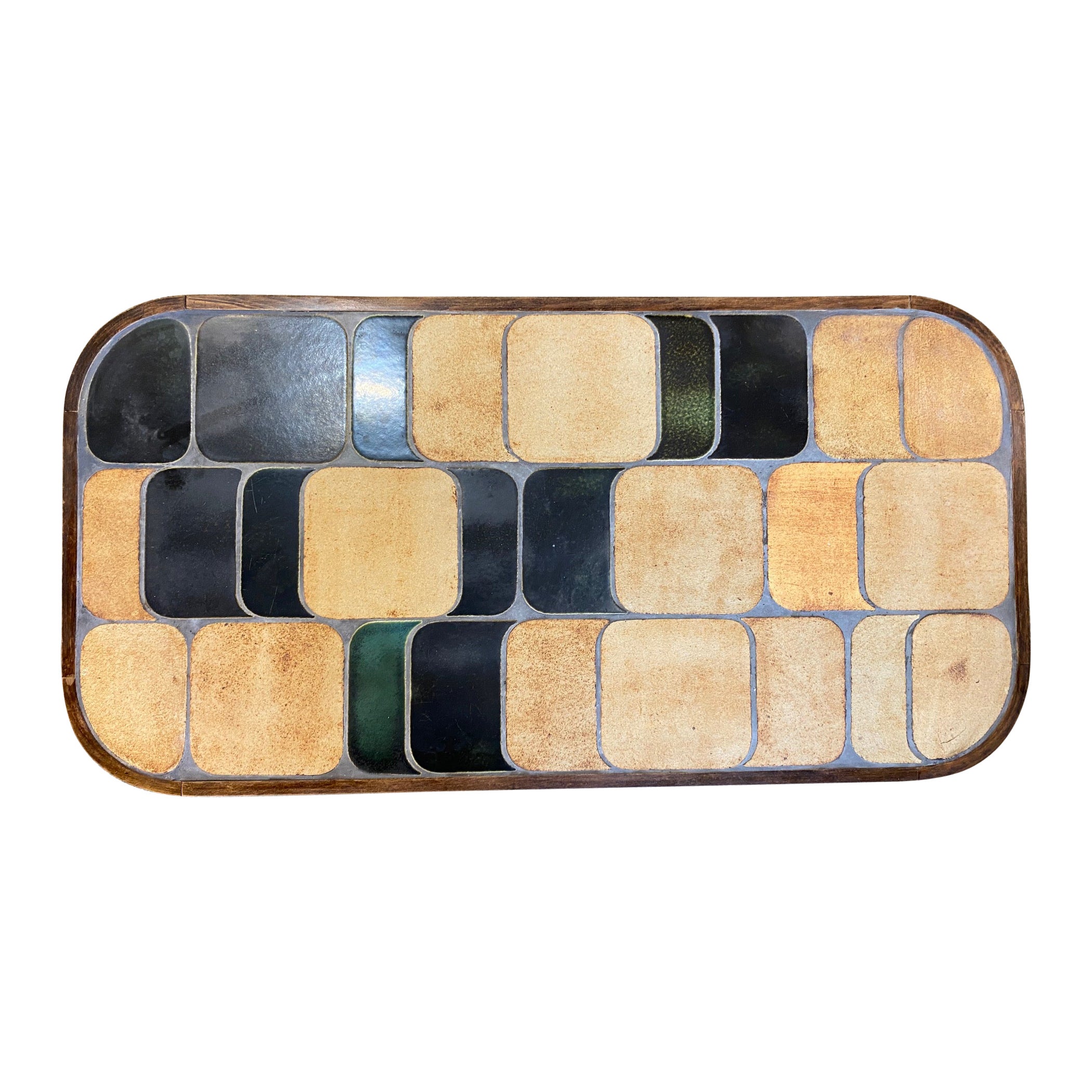 "Shogun" ceramic coffee table by Roger Capron, Vallauris, France, 1970s