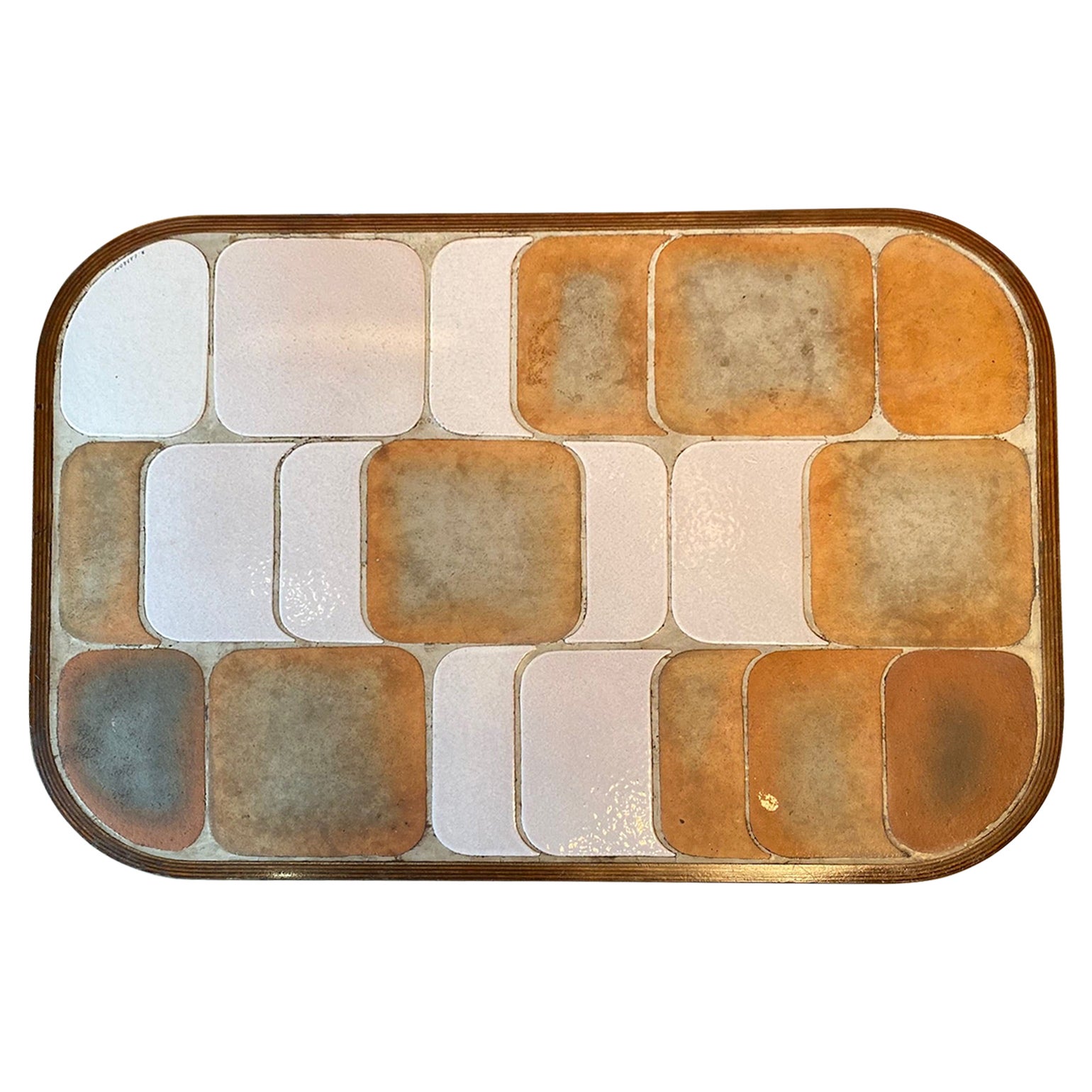 "Shogun" Ceramic Coffee Table by Roger Capron, Vallauris, France, 1970s