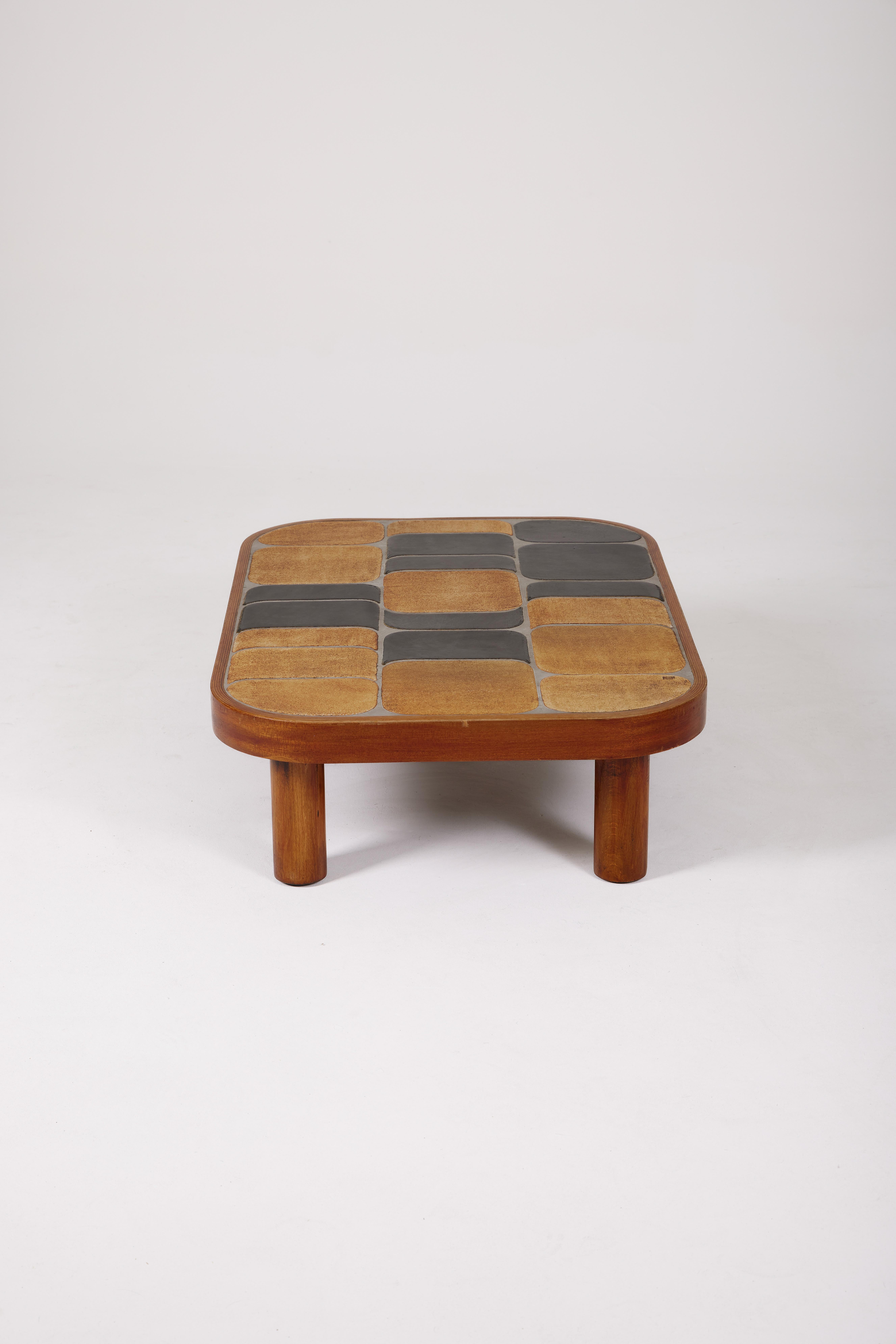 Shogun coffee table by Roger Capron, 1970s 3