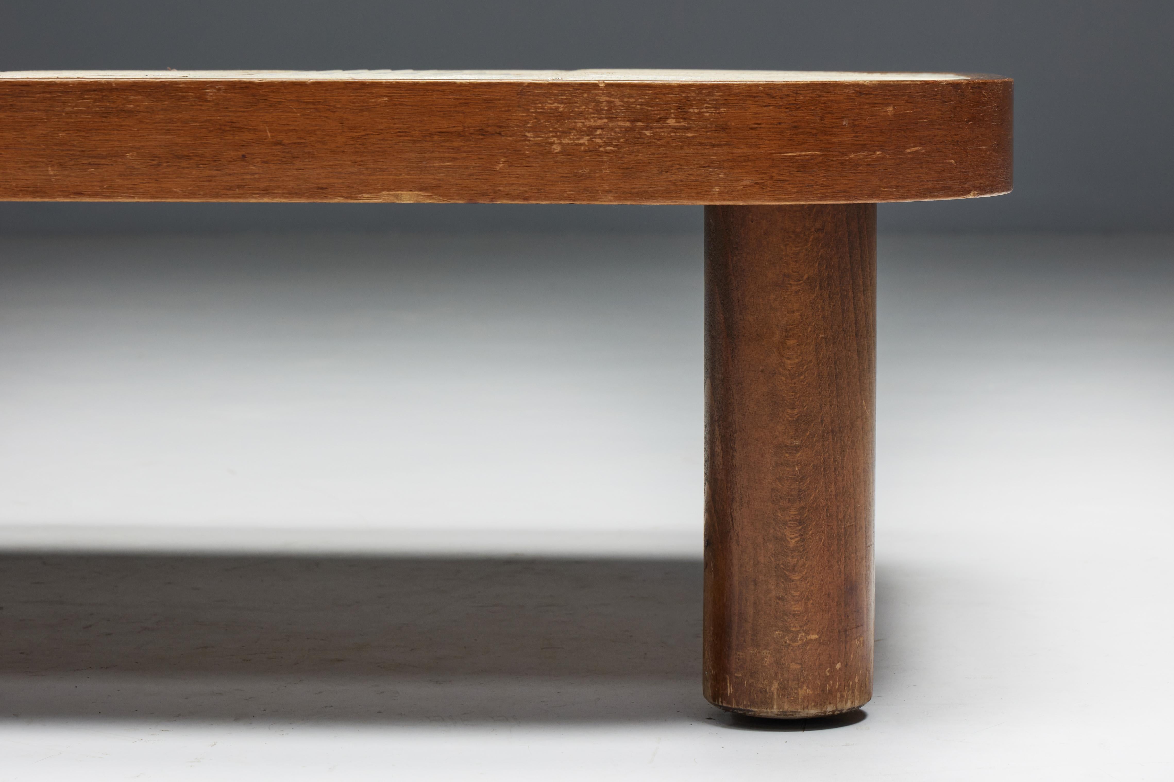 Table basse Shogun de Roger Capron, France, années 1960 4