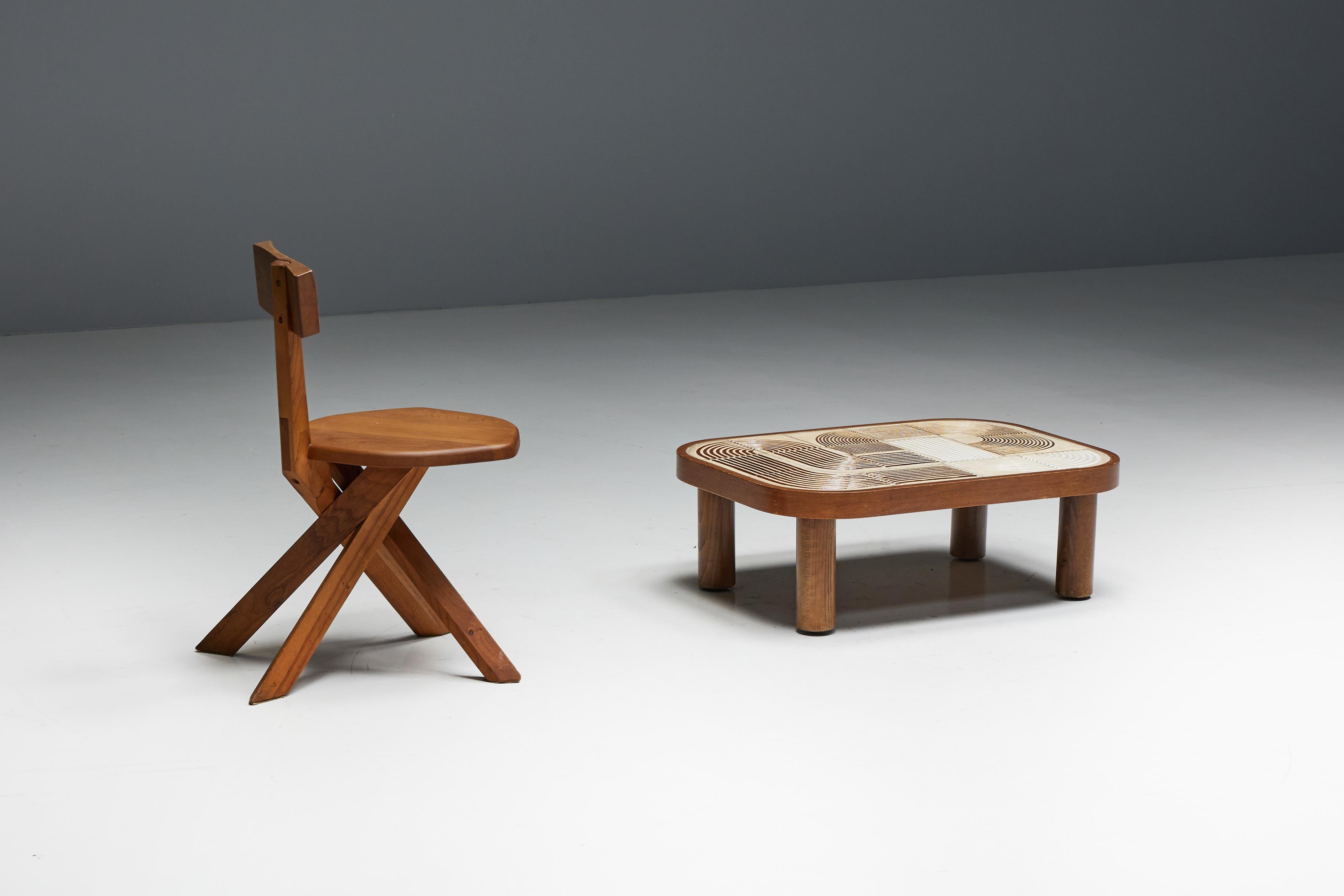 Table basse Shogun de Roger Capron, France, années 1960 10