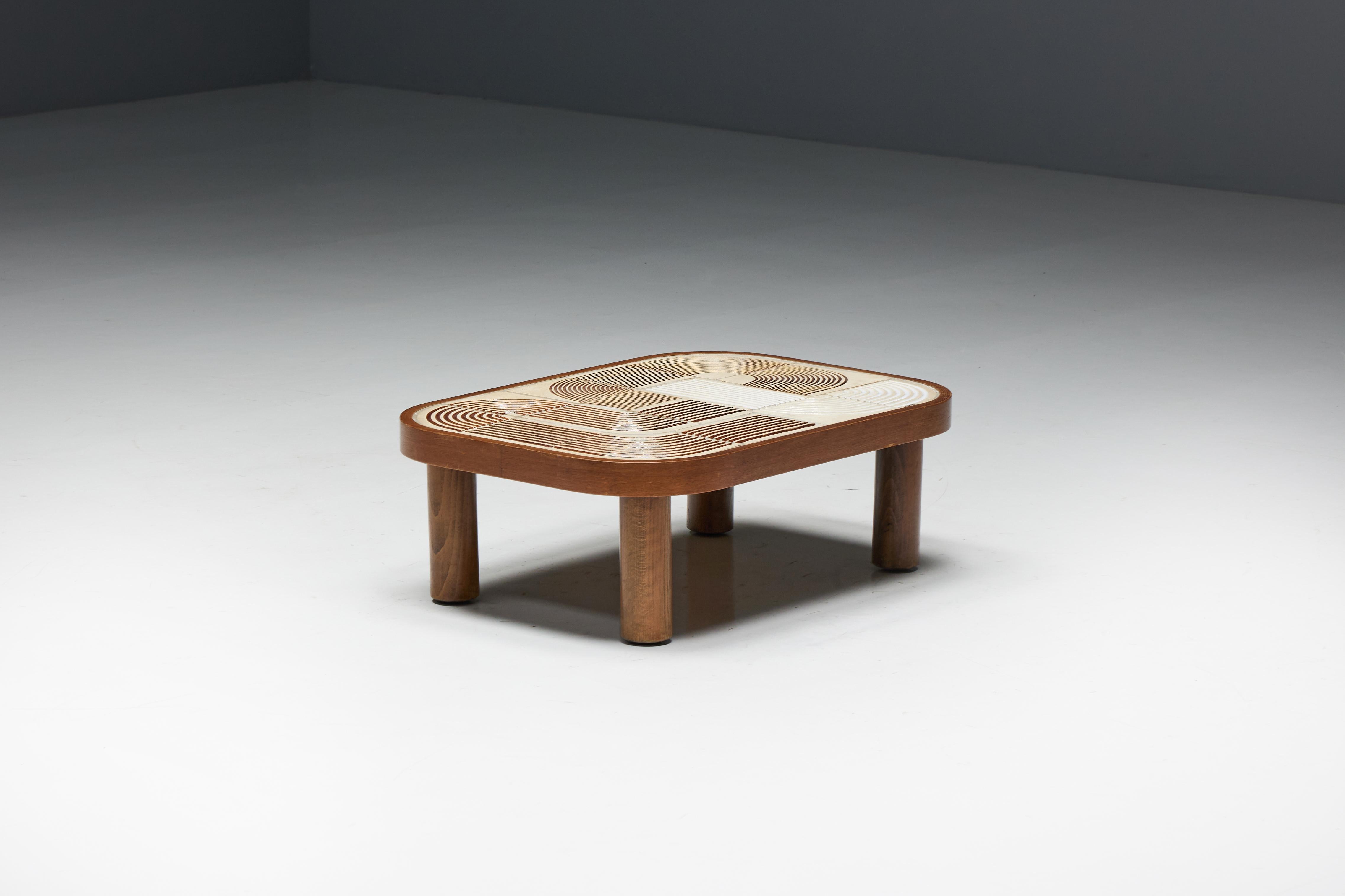 Table basse Shogun de Roger Capron, France, années 1960 11
