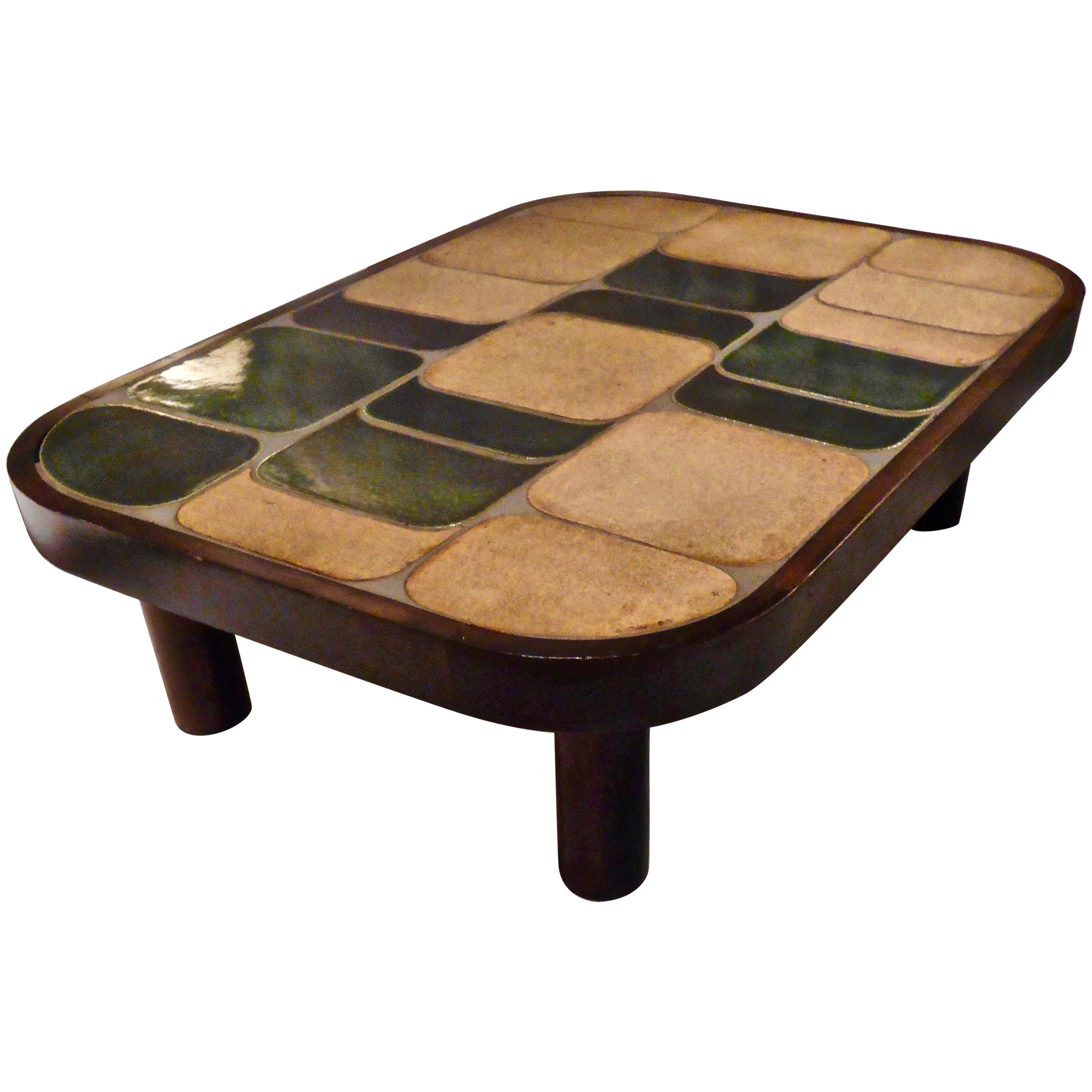 Shogun Coffee Table by Roger Capron, France For Sale