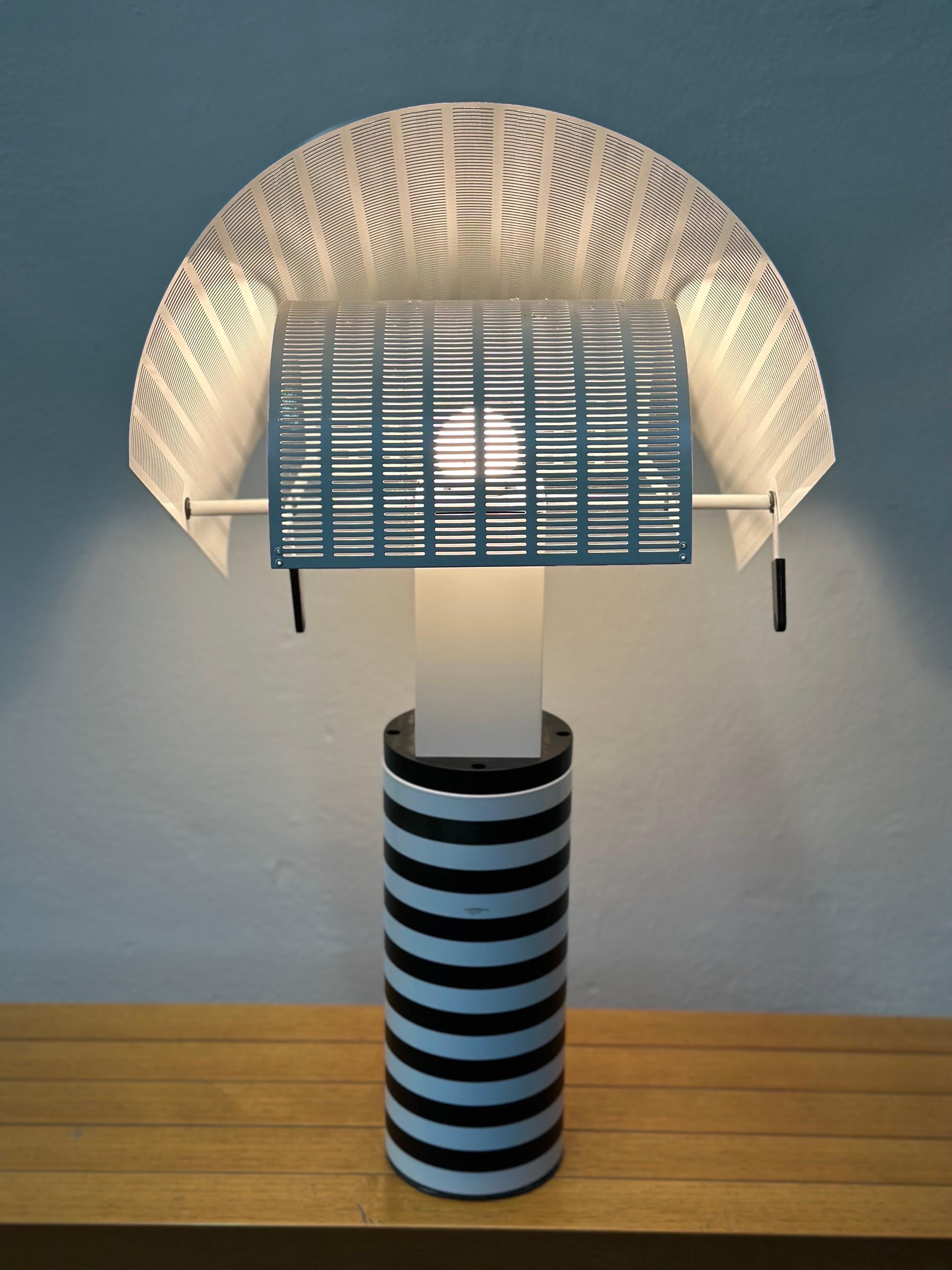  'Shogun' Table Lamp by Mario Botta Artemide Milano, 1980s 7