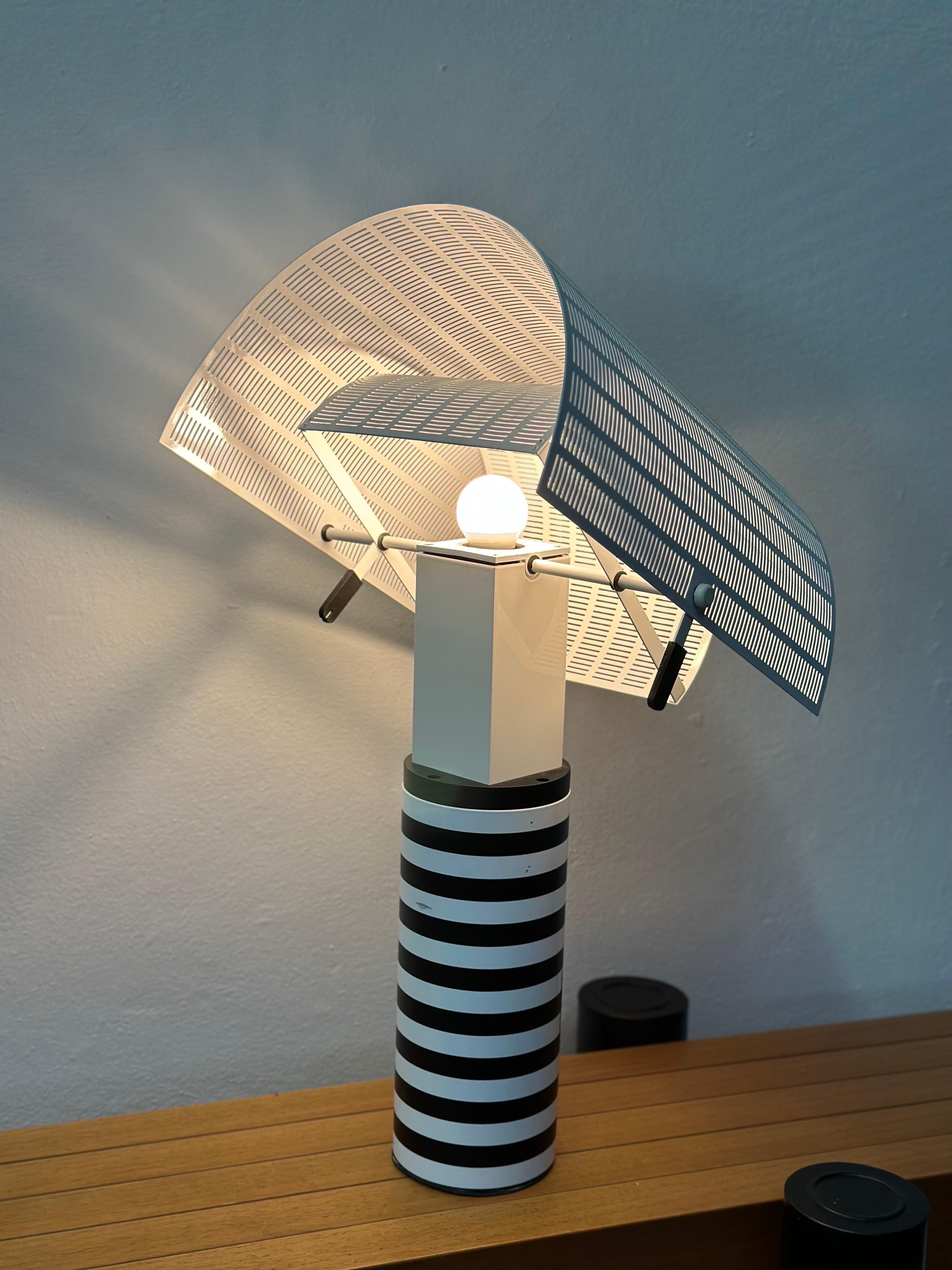 Post-Modern  'Shogun' Table Lamp by Mario Botta Artemide Milano, 1980s