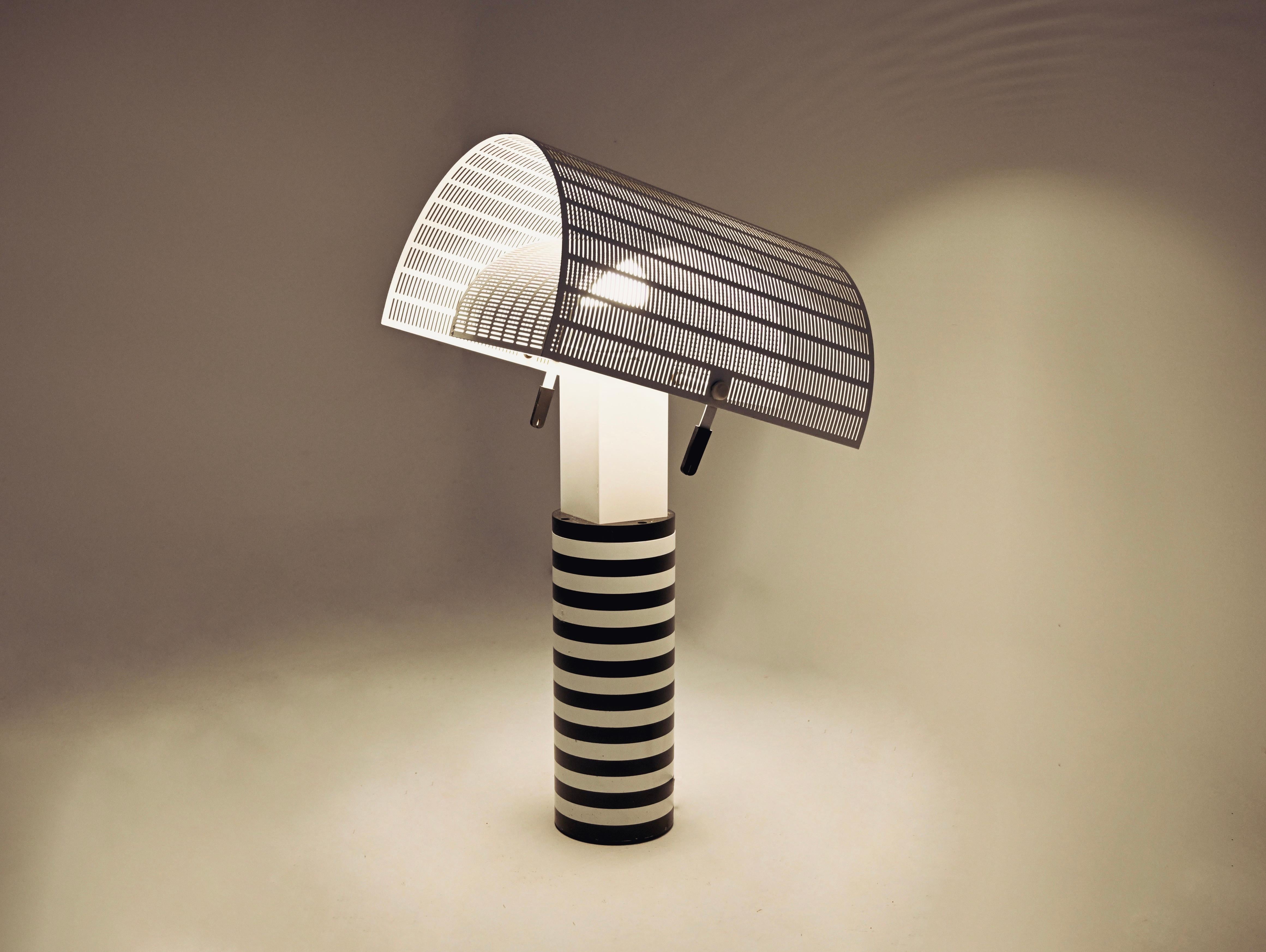 Mid-Century Modern Lampe de table Shogun de Mario Botta pour Artemide, 1980 en vente