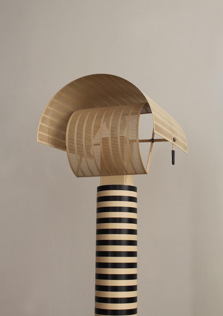 Powder-Coated Shogun Terra Floor Lamp by Mario Botta for Artemide For Sale