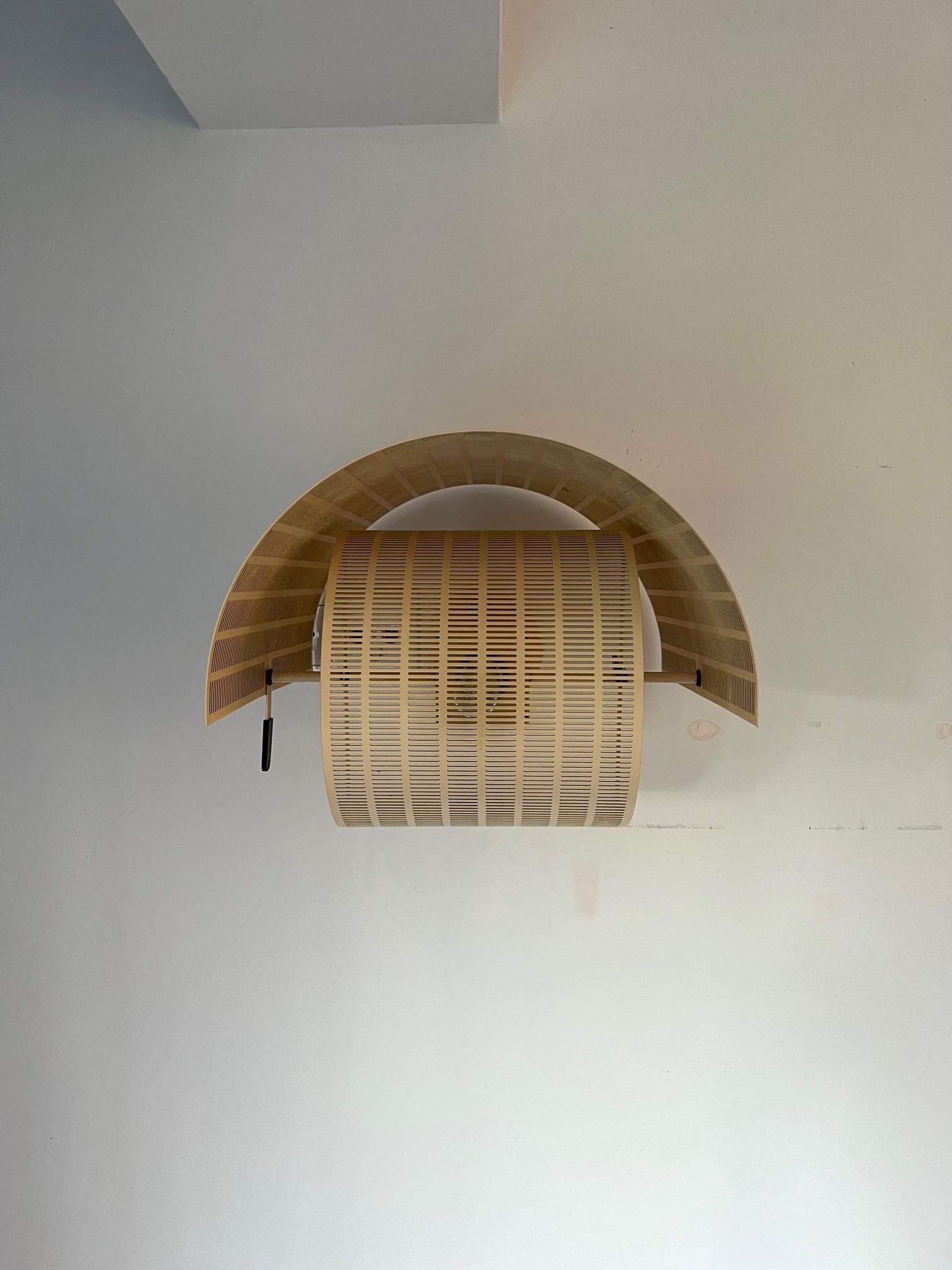 Late 20th Century Shogun wall lamp by Mario Botta 80's