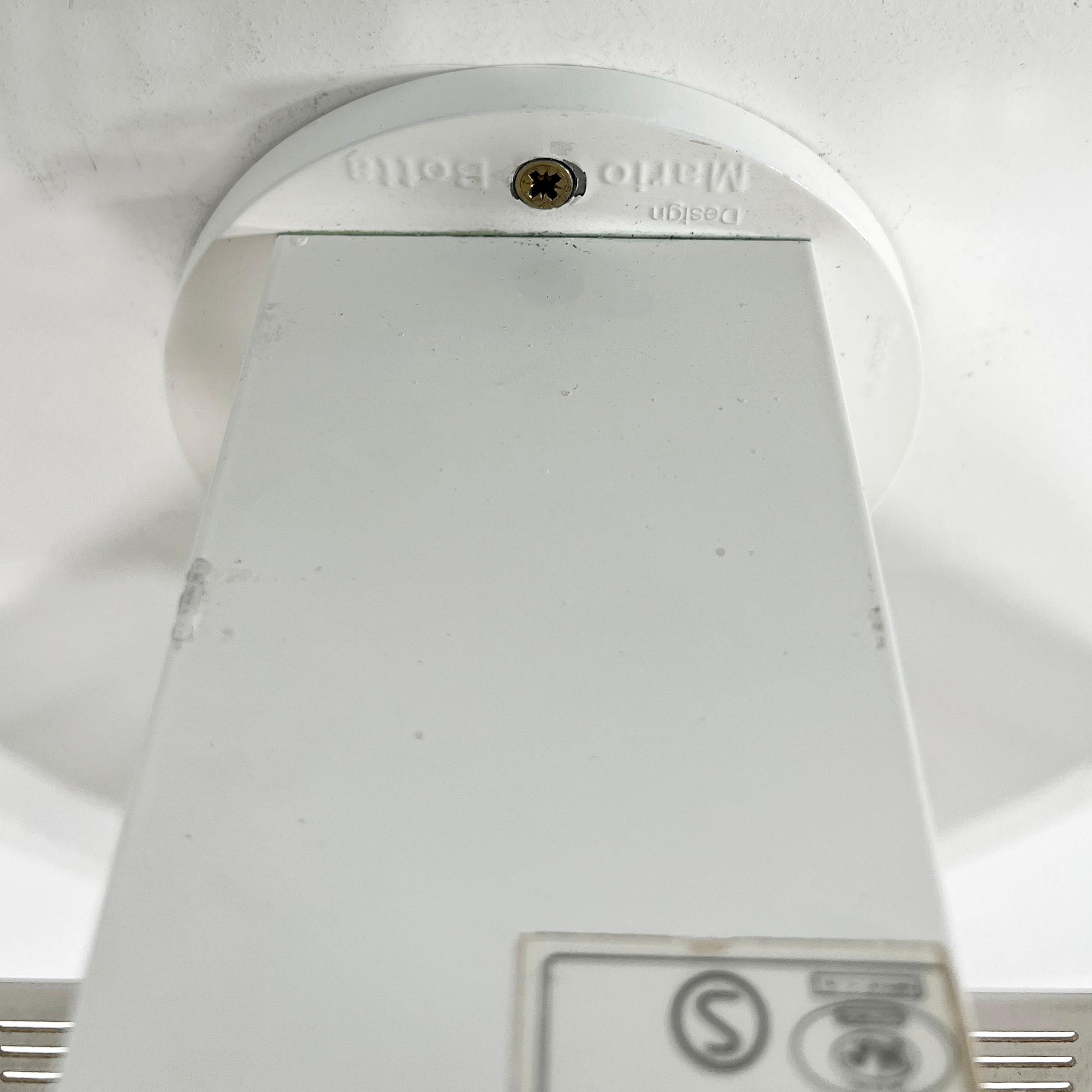 Metal Shogun Wall Lamp by Mario Botta for Artemide, 1980s