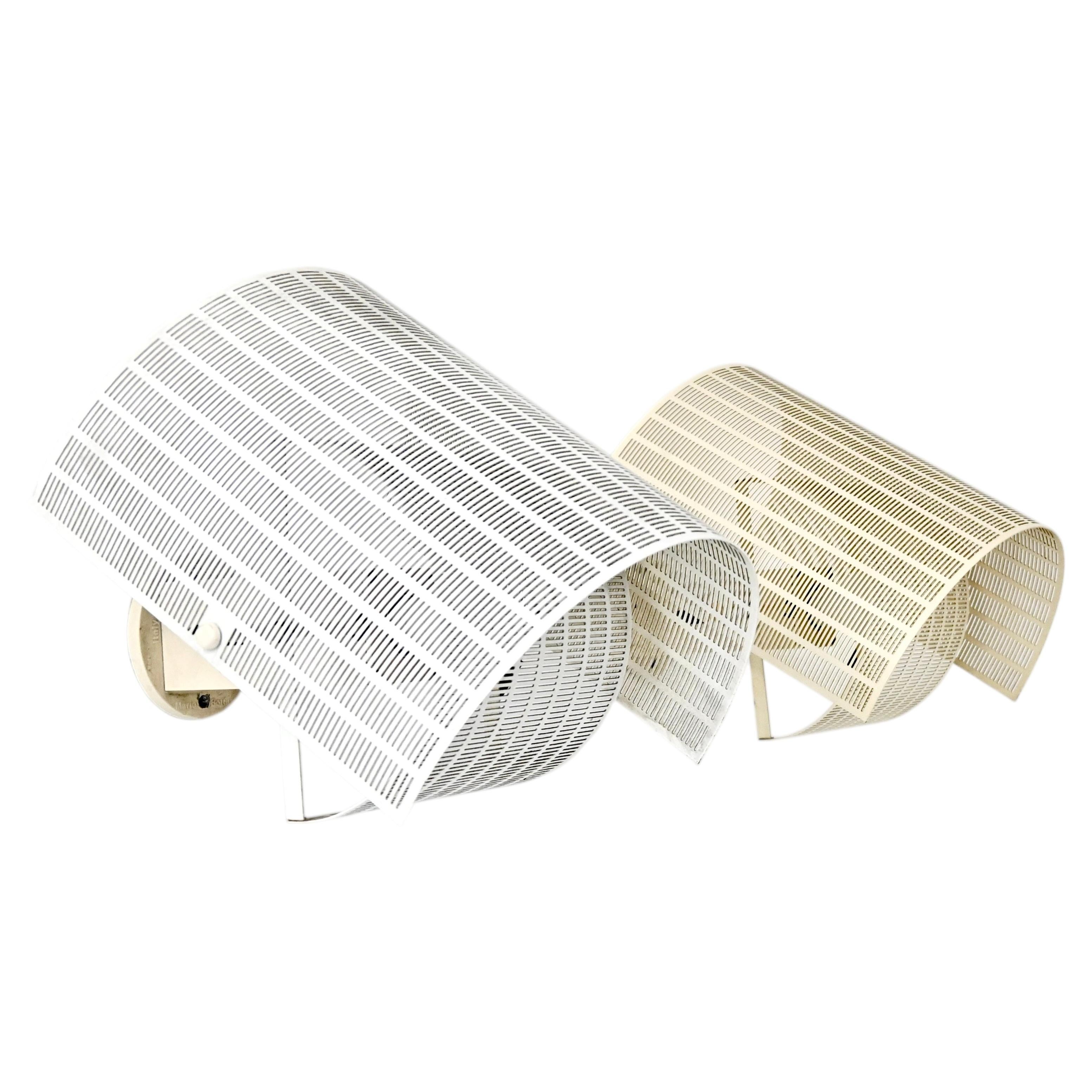Shogun Wall Lamps by Mario Botta for Artemide, 1980s, set of 2 For Sale