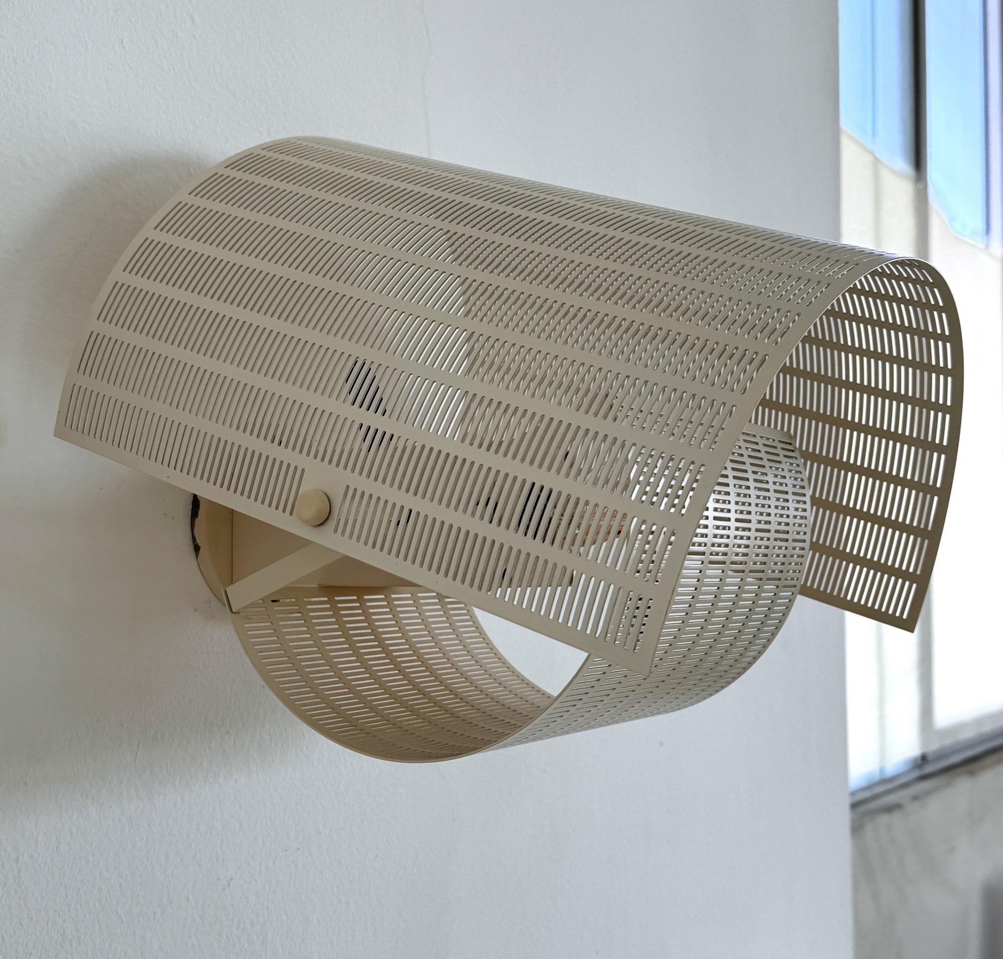 Shogun Wandleuchter von Mario Botta für Artemide Italien, 1986 (Italienisch) im Angebot