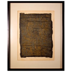 Shoichi Hasegawa Etre Signed Contemporary Engraving E.A. Edition Framed