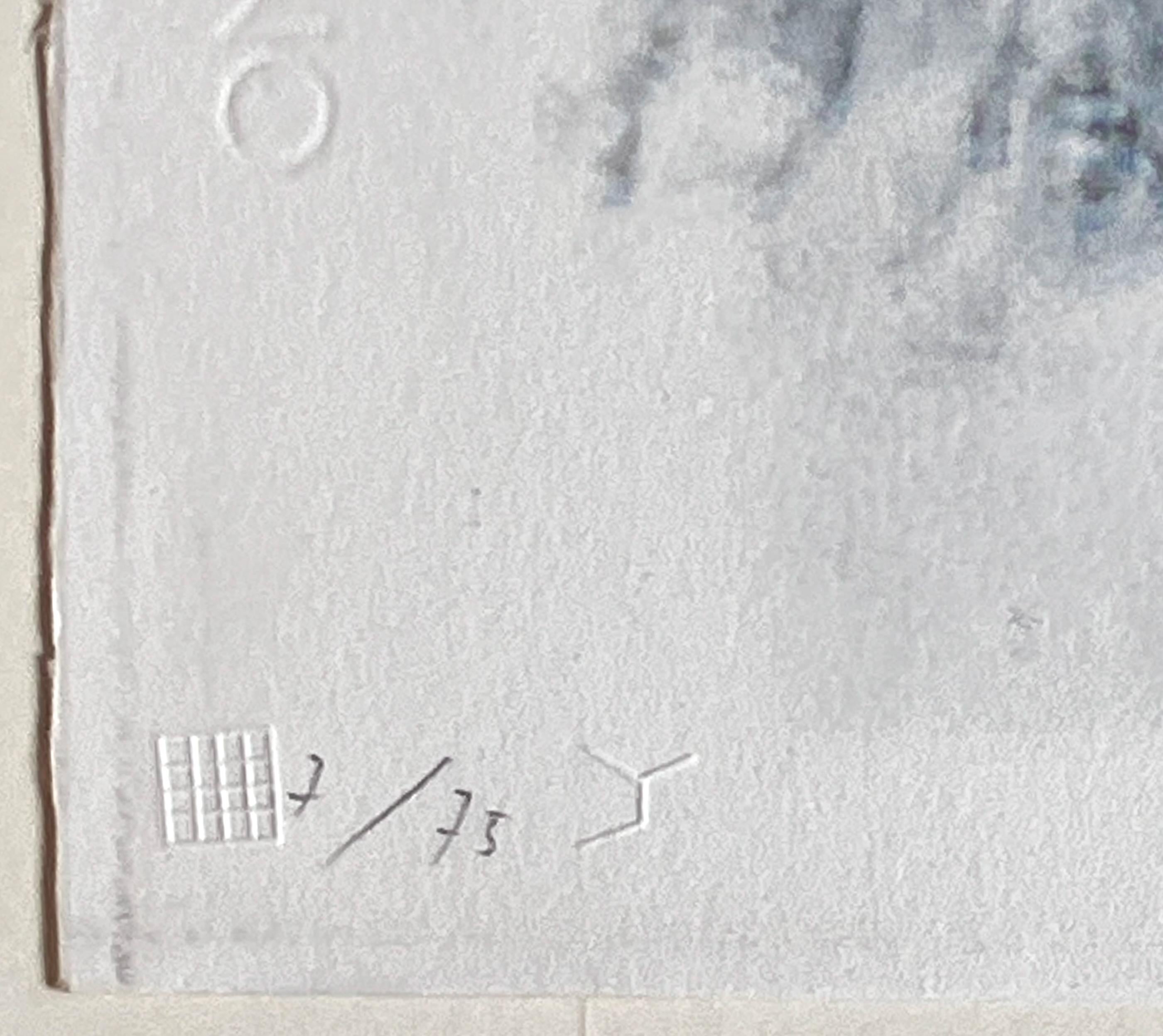 Between Vertical and Horizon – Paper Between a Stone and Brook For Sale 1