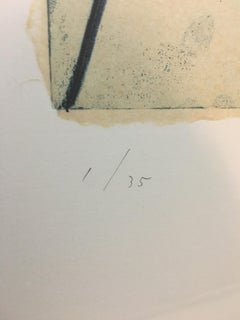 Shoichi Ida "Between Vertical and Horizon San Pablo Ave. No. 2" Signed Print