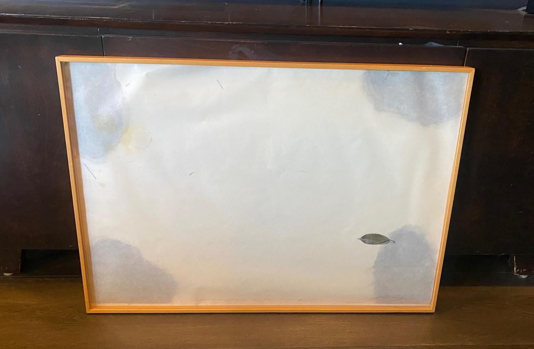 Une magnifique estampe abstraite moderne très attachante de l'artiste japonais renommé Shoichi IDA (1941-2006).  Cette œuvre est intitulée 