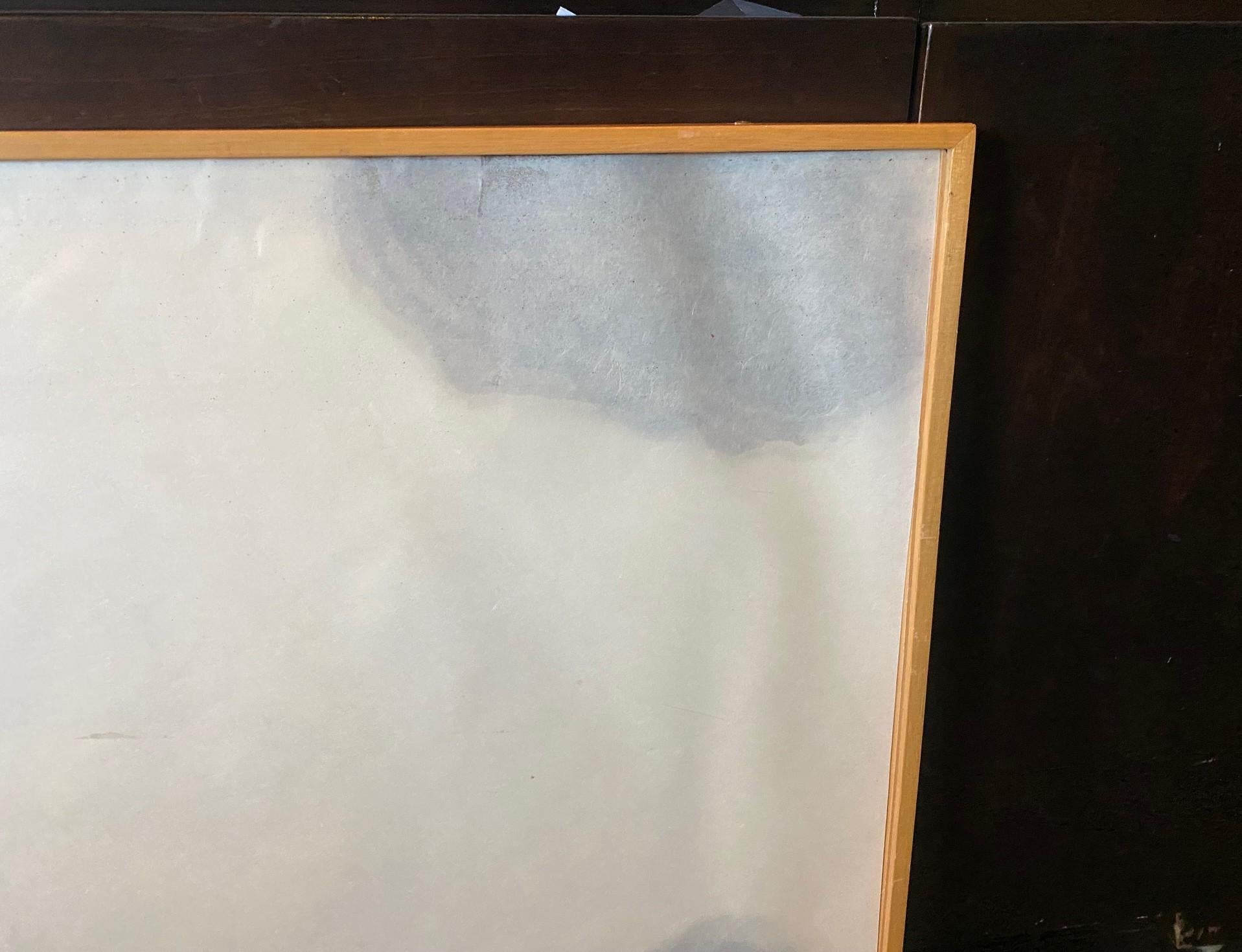 Shoichi Ida Gravure sur support mixte, signée et à tirage limité Entre le vertical et l'horizontal Bon état - En vente à Studio City, CA