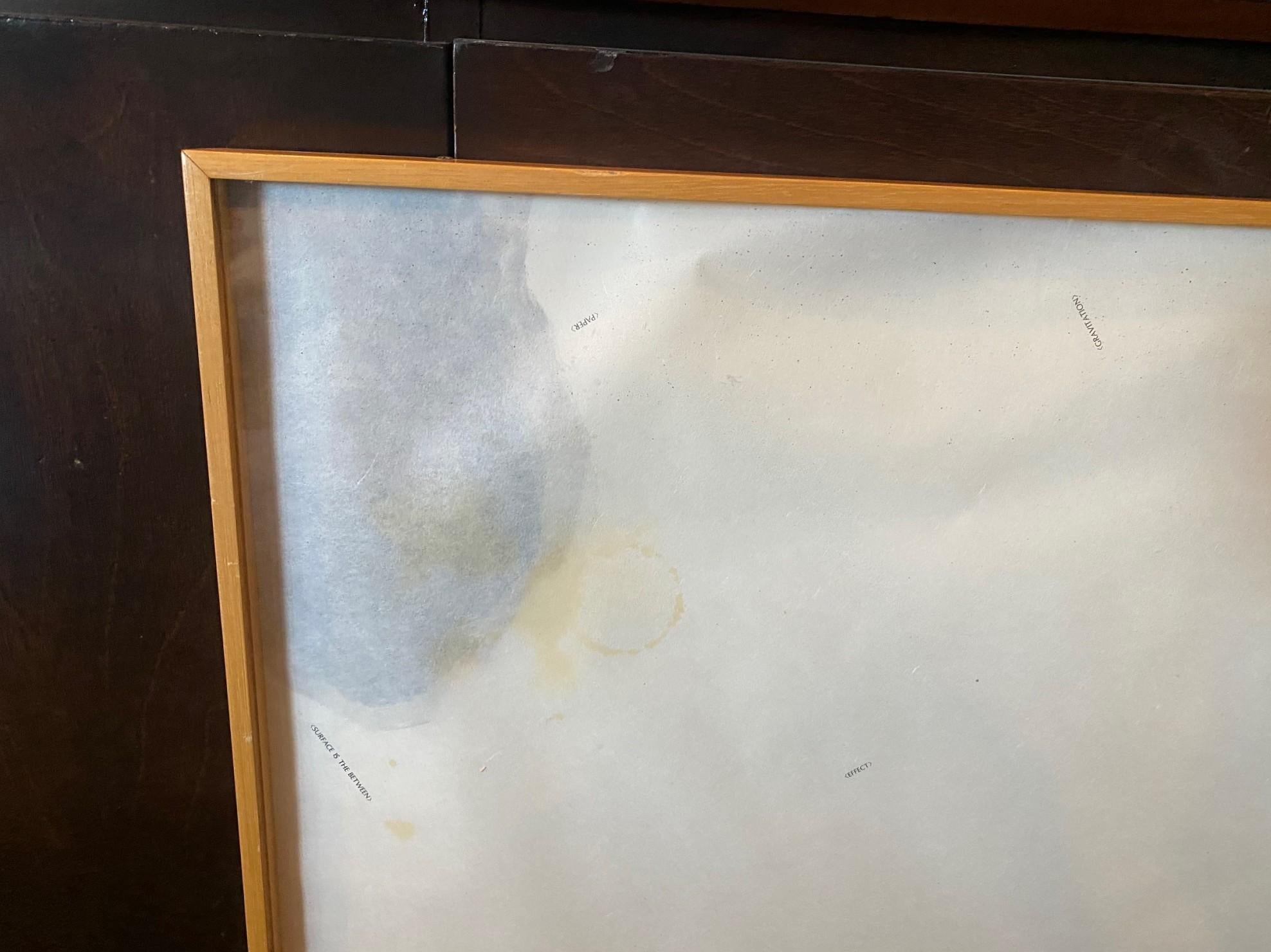 Shoichi Ida Gravure sur support mixte, signée et à tirage limité Entre le vertical et l'horizontal en vente 1