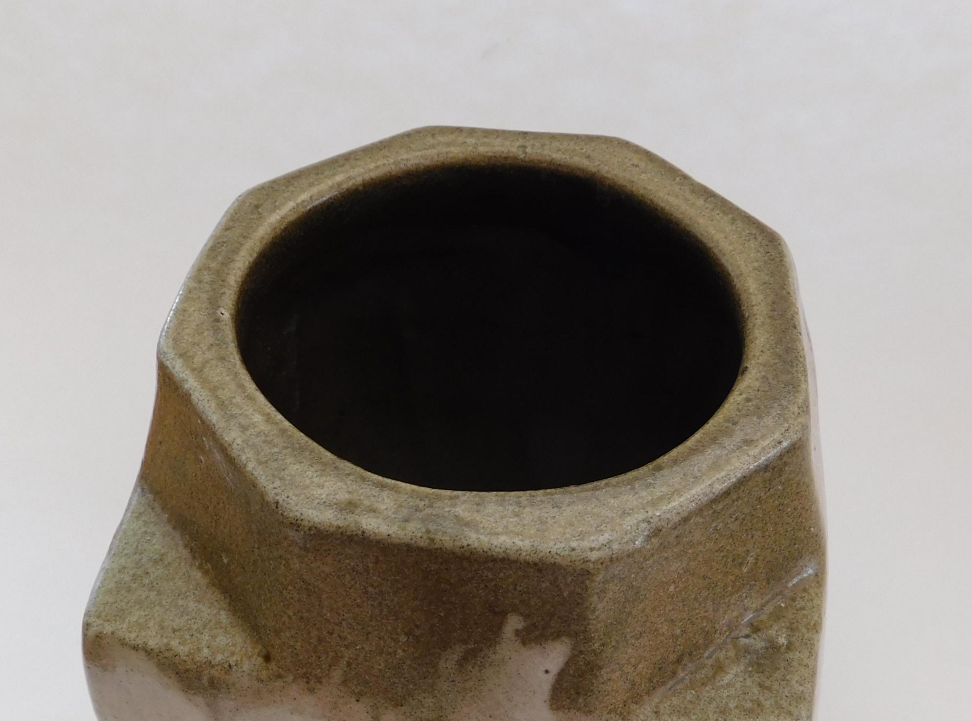 Shoji Hamada Wichtige Studio-Vase - um 1960 (20. Jahrhundert) im Angebot