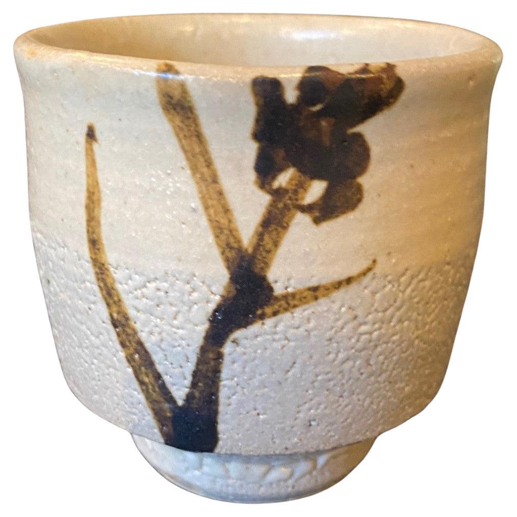 Shoji Hamada Mingei Nuka Glaze Poterie japonaise Yunomi Tasse à thé avec boîte signée