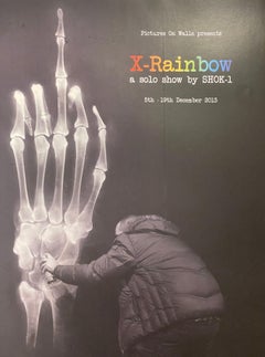 Shok-1 Graffiti Show Poster "X-Rainbow" Solo Show Dec. 5th - 19th