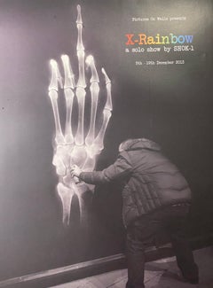 Shok-1 Graffiti Show Poster "X-Rainbow" Solo Show Dec. 5th - 19th 