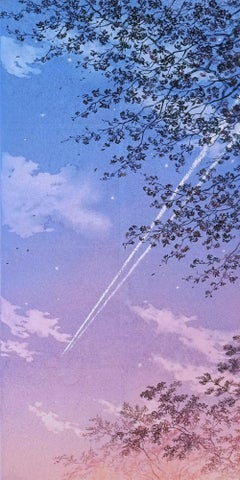 Istante di desiderio al crepuscolo #15 di Shoko Okumura - Quadro in stile giapponese, cielo