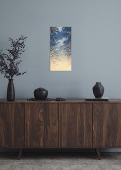 Instante anhelante al atardecer #7 de Shoko Okumura - Pintura de estilo japonés, cielo