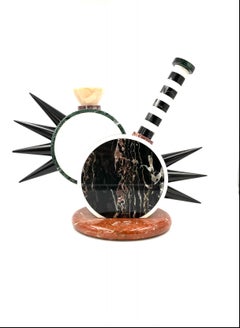 Vase de sculpture « Sholapur », Michele de Lucchi, Up & Up, Carrare, Italie, 1985