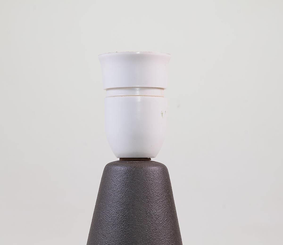 Scandinavian Modern Søholm blue ceramic lamp base model 1015 For Sale