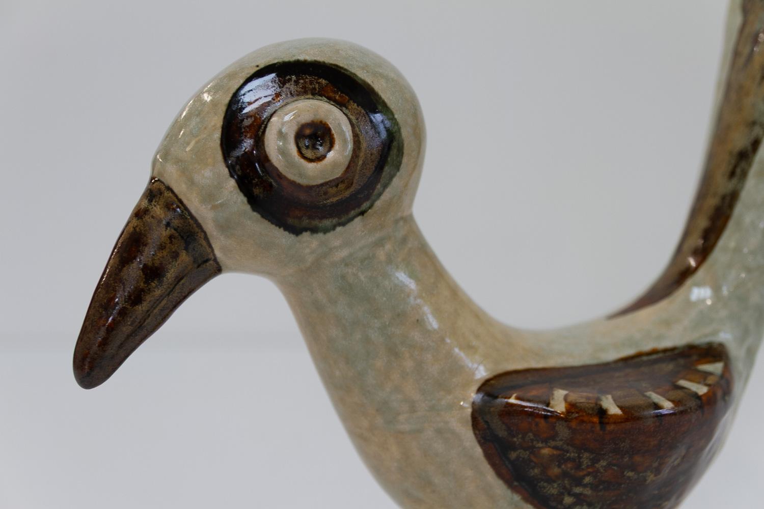 Søholm Ceramic Bird by Gerd Hiorth Petersen, 1960s. 5