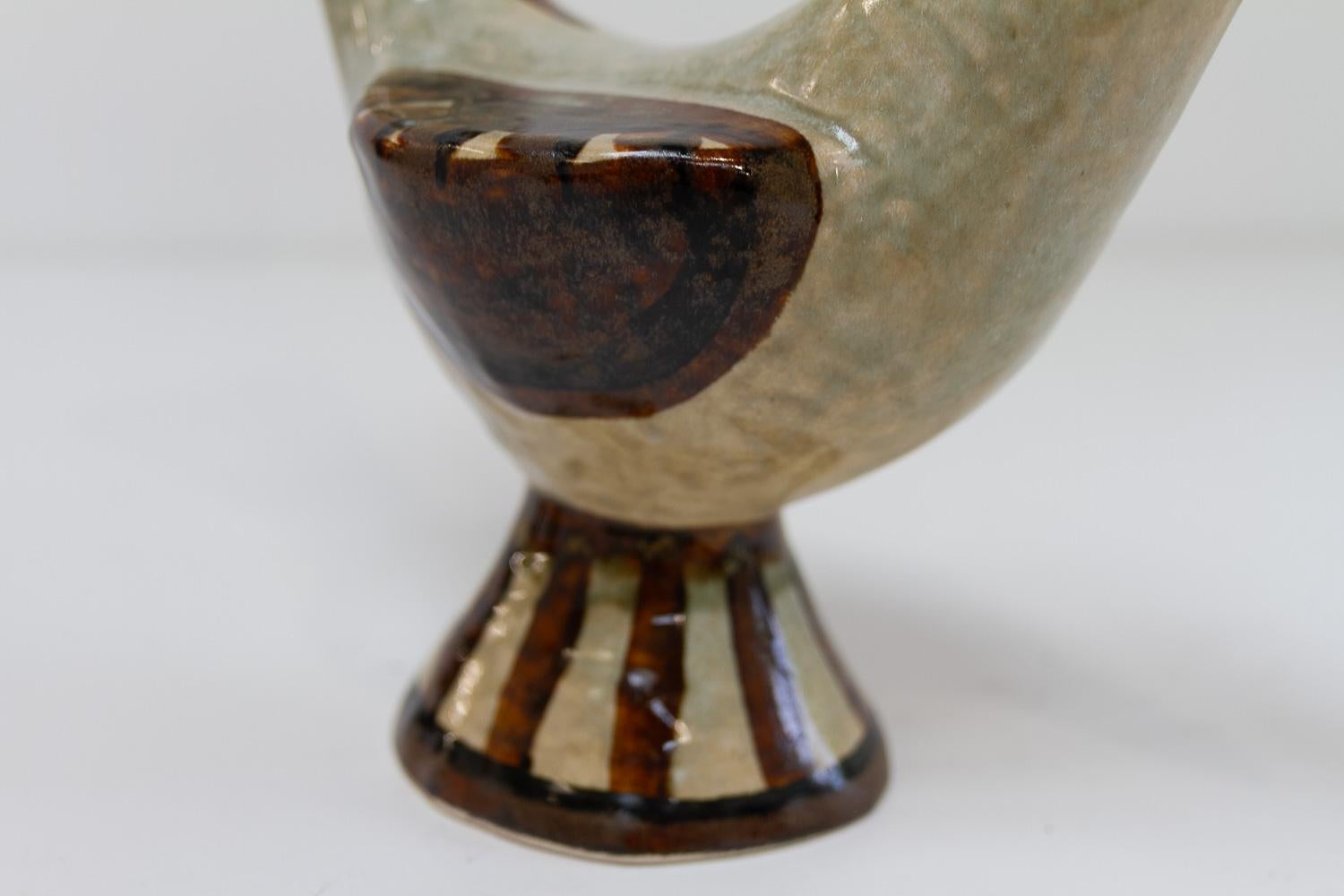 Søholm Ceramic Bird by Gerd Hiorth Petersen, 1960s. 6