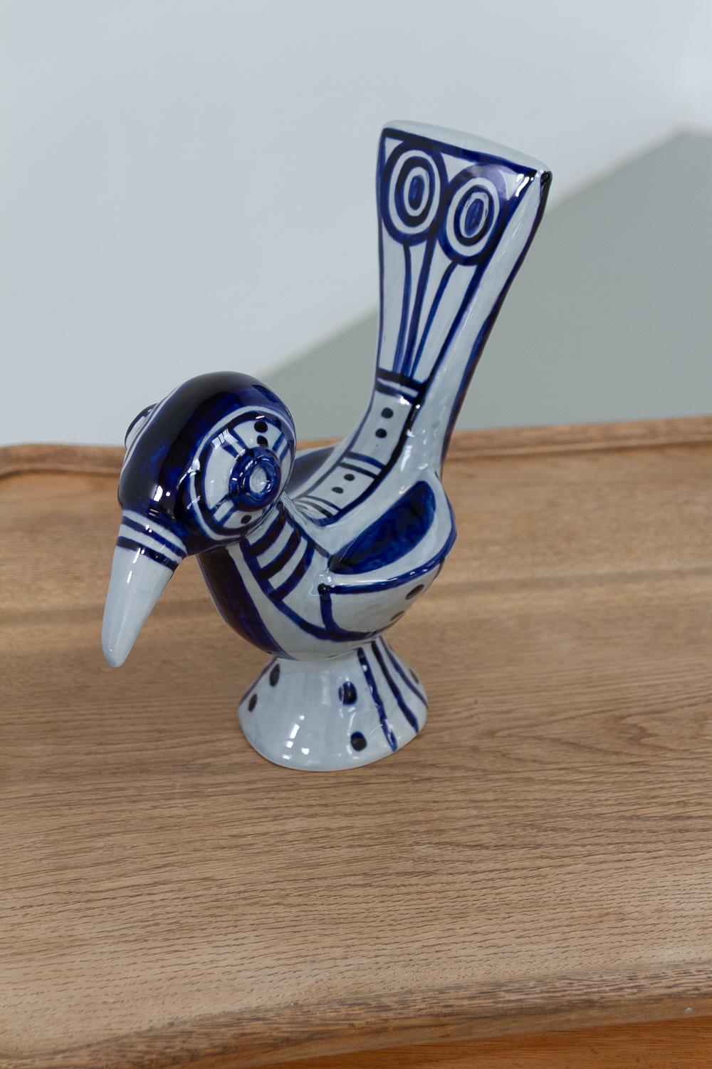 Søholm Ceramic Bird by Gerd Hiorth Petersen, 1960s. For Sale 6