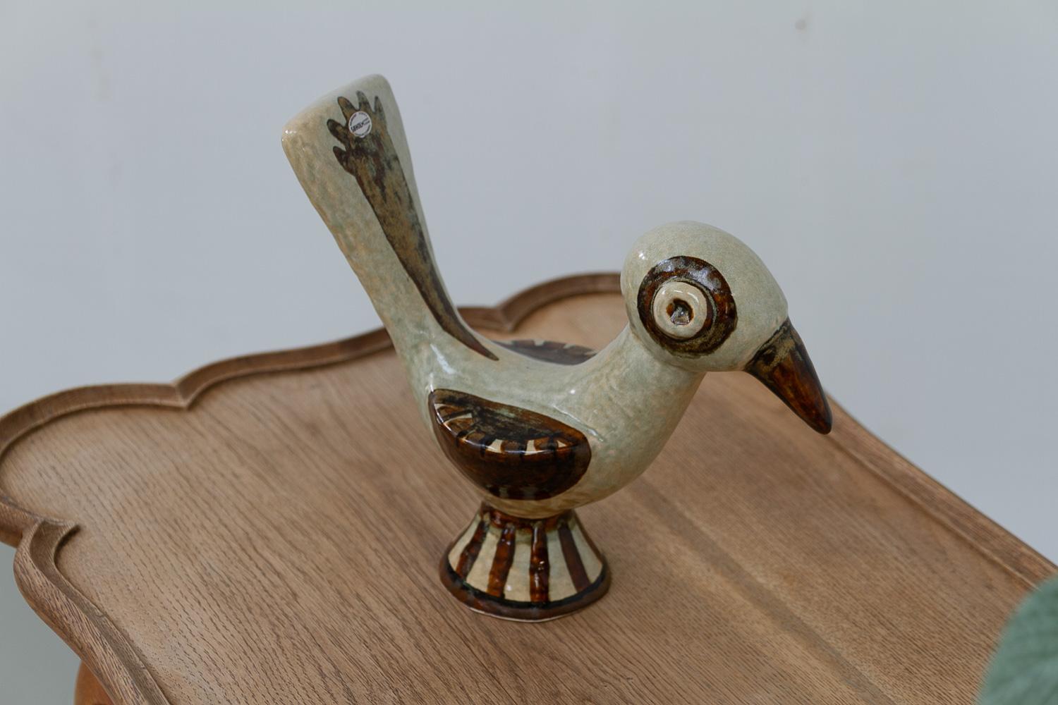 Søholm Ceramic Bird by Gerd Hiorth Petersen, 1960s. 7