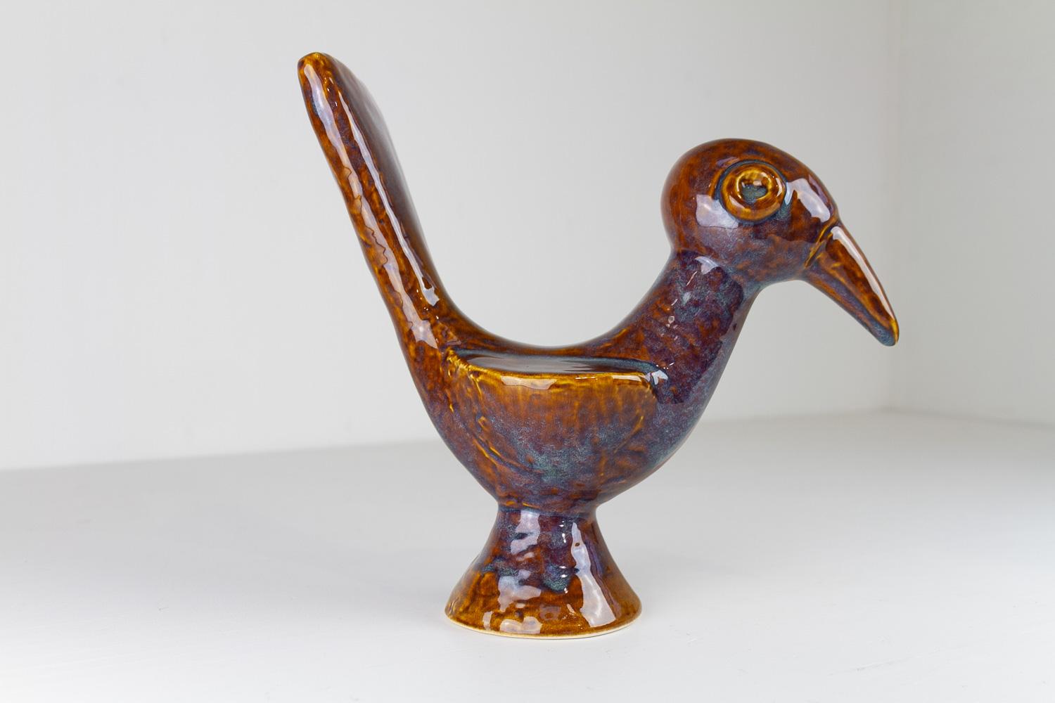 Danish Søholm Ceramic Bird by Gerd Hiorth Petersen, 1960s.