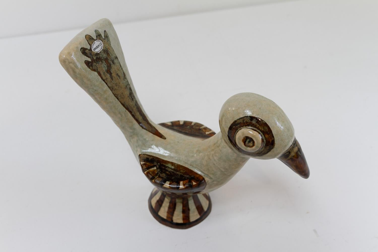 Danish Søholm Ceramic Bird by Gerd Hiorth Petersen, 1960s.