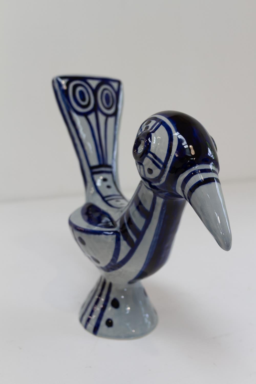 Danish Søholm Ceramic Bird by Gerd Hiorth Petersen, 1960s. For Sale