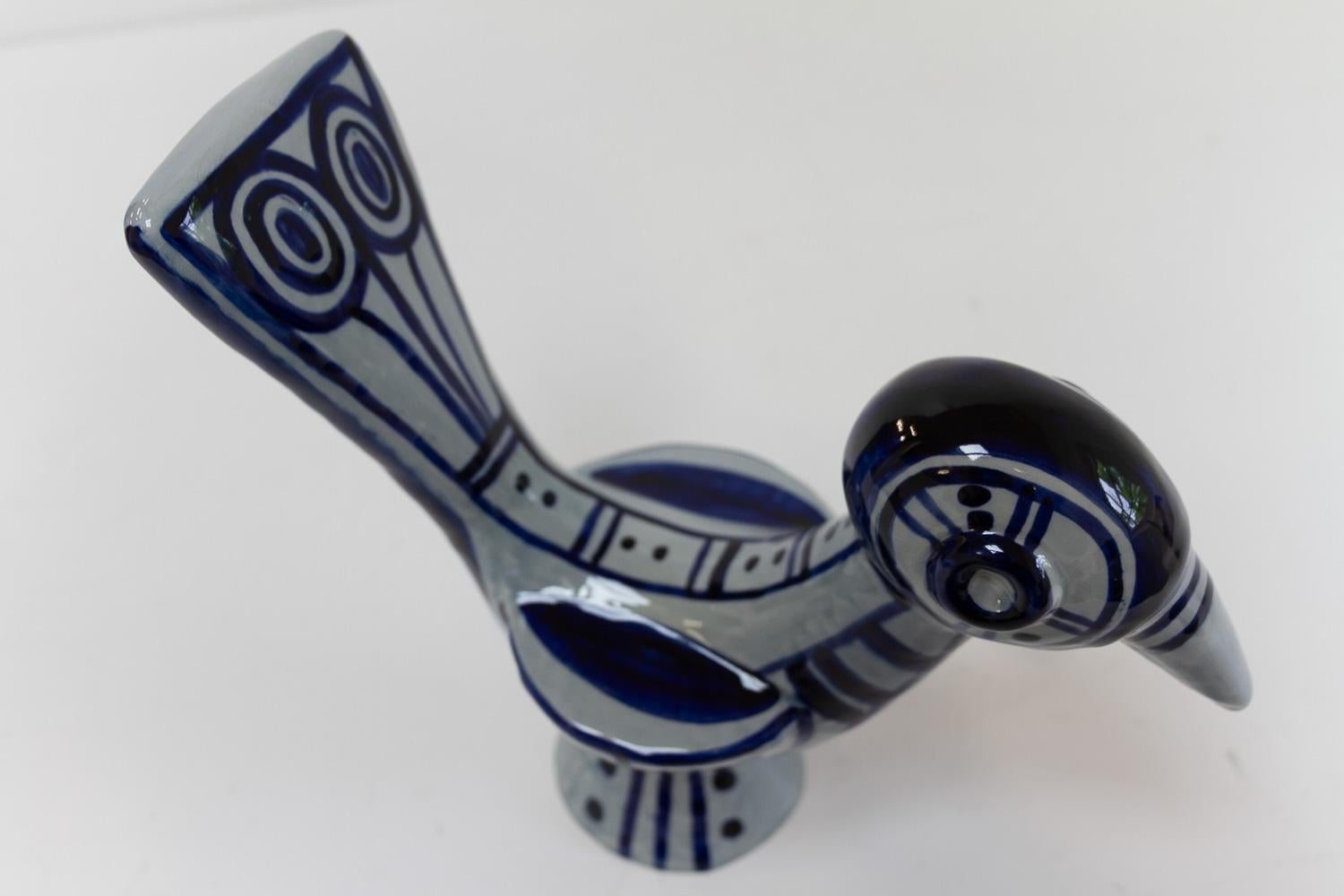 Søholm Ceramic Bird by Gerd Hiorth Petersen, 1960s. In Good Condition For Sale In Asaa, DK