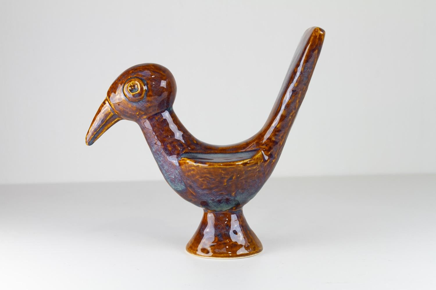 Søholm Ceramic Bird by Gerd Hiorth Petersen, 1960s. 2