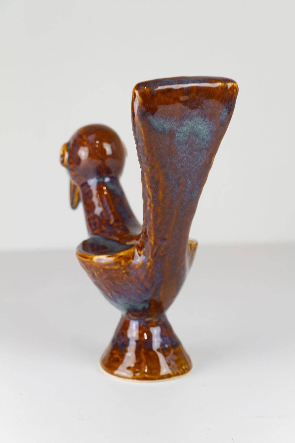 Søholm Ceramic Bird by Gerd Hiorth Petersen, 1960s. 3