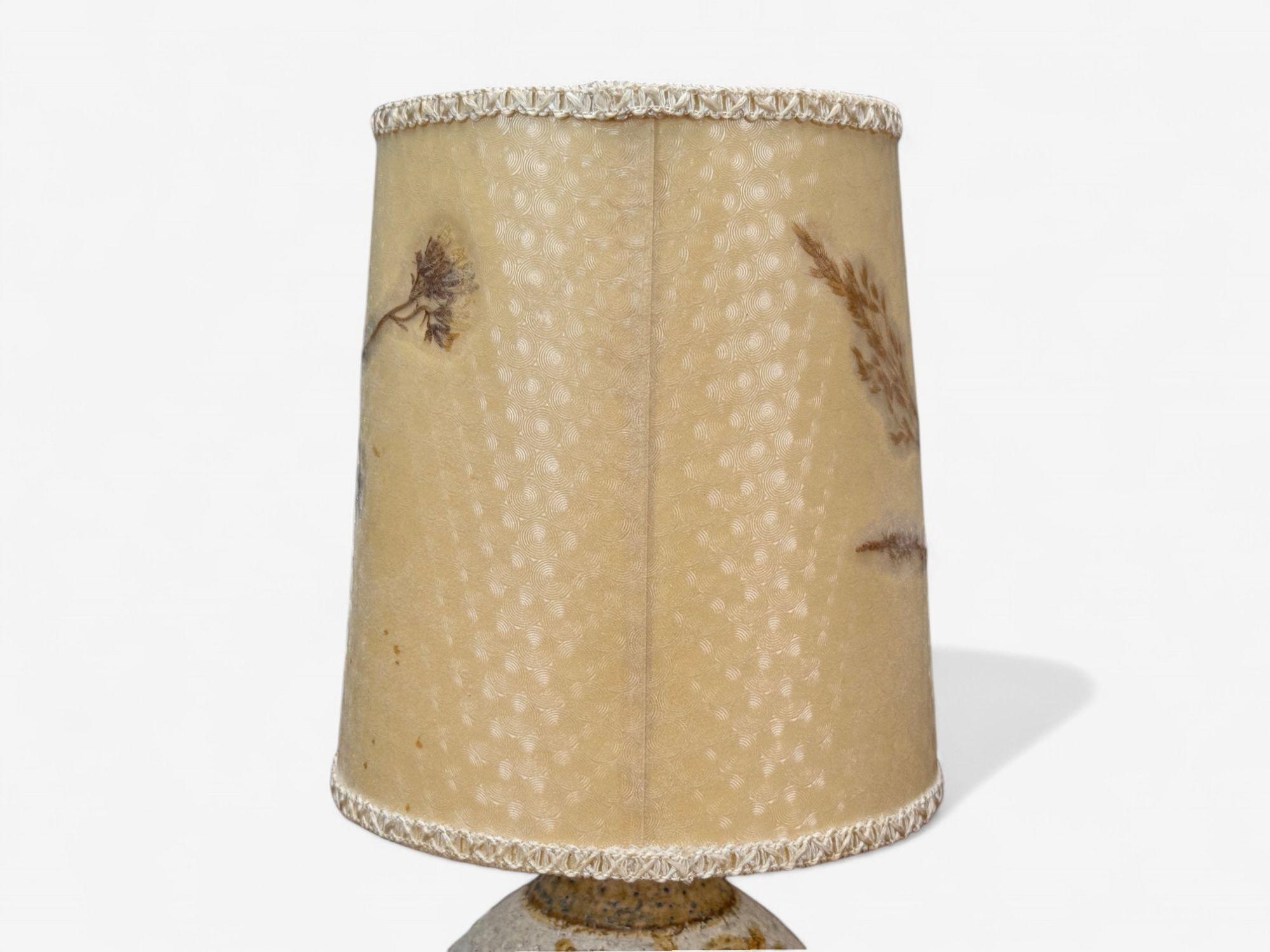Søholm, Danish Modern, Stoneware, Small Table Lamp, Denmark, 1960s For Sale 3