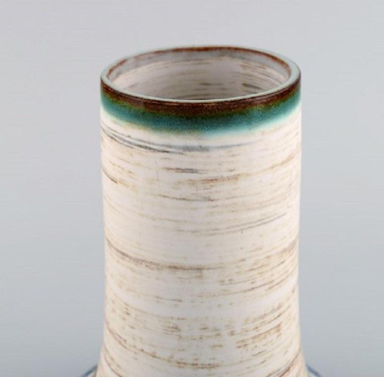 Scandinavian Modern Søholm, Denmark, Vase in Glazed Stoneware, 1960s For Sale