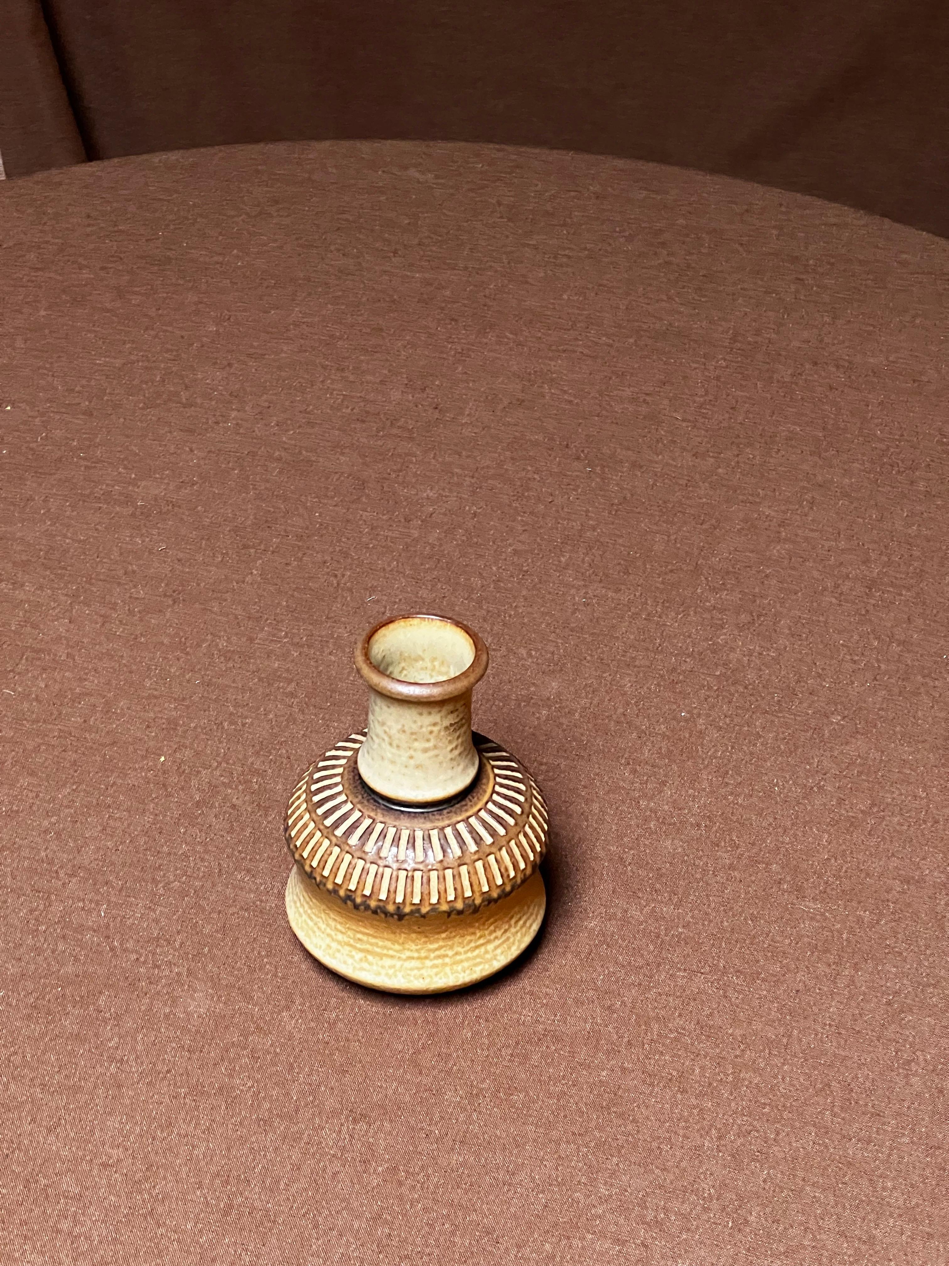 Mid-20th Century Søholm Joseph Simon ceramic vase,  made in Denmark 1960's For Sale
