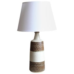 Søholm Keramik, Large Table Lamp, Glazed Stoneware, Bornholm, Denmark, 1960s