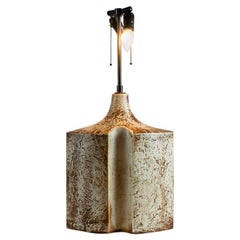 Søholm Stenhøj, Pair of Stoneware Table Lamps, Denmark, circa 1960