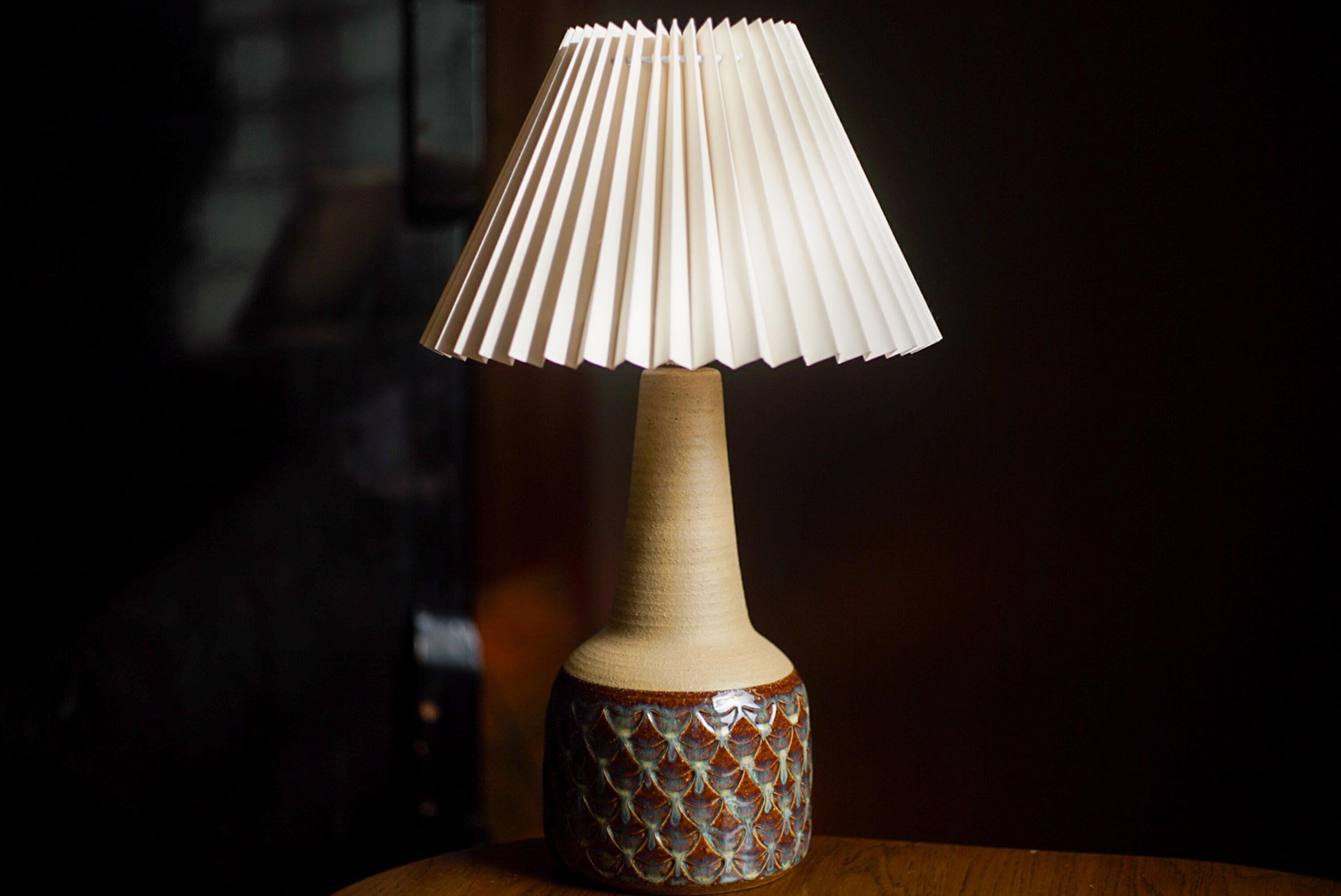 Mid-Century Modern Søholm Stentøj, Ceramic Table Lamp, Einar Johansen, Denmark, 1960s For Sale