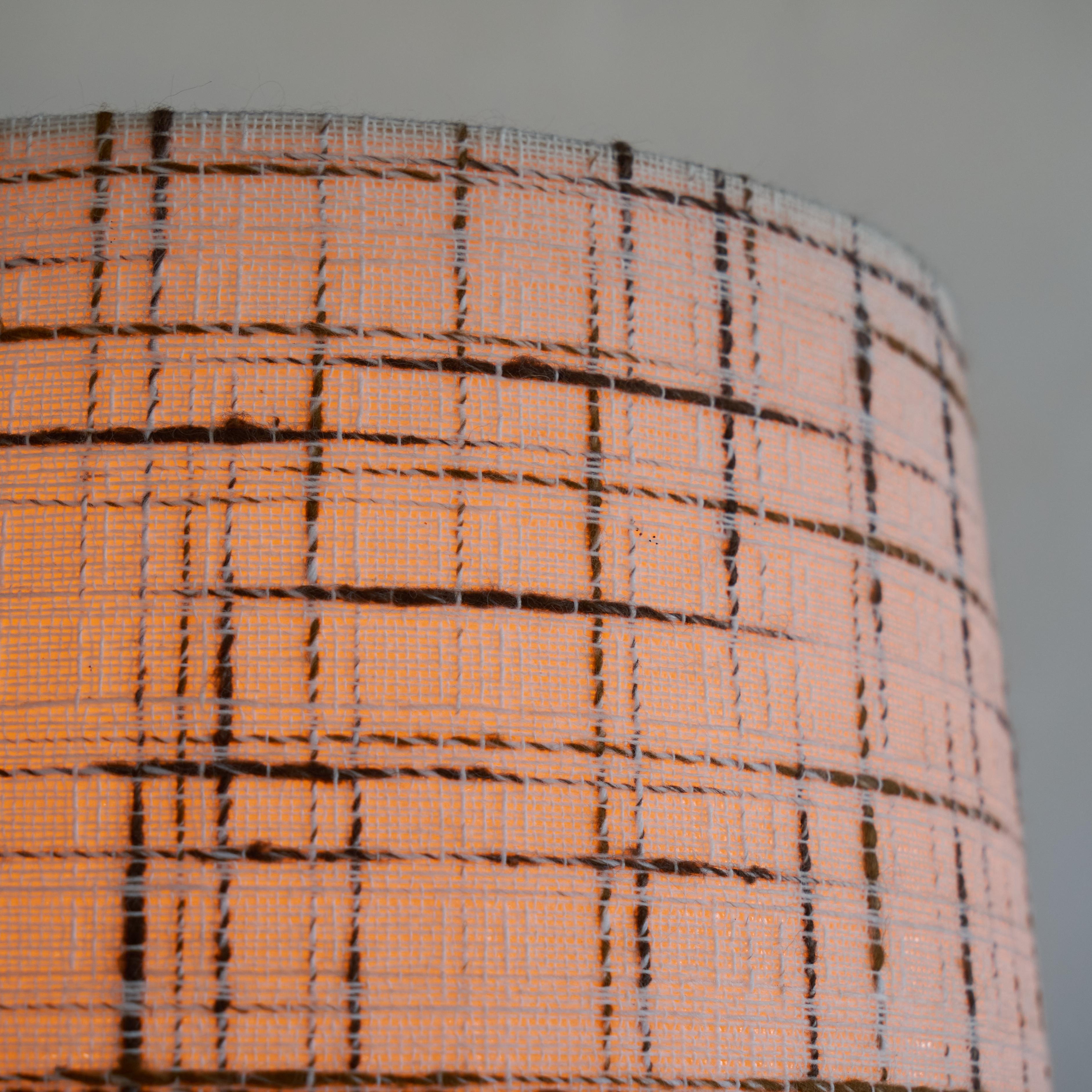 Søholm Stentøj Danish Studio Pottery Table Lamp with Original Shade 1960s For Sale 3
